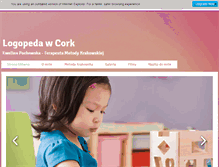 Tablet Screenshot of logopeda-cork.org